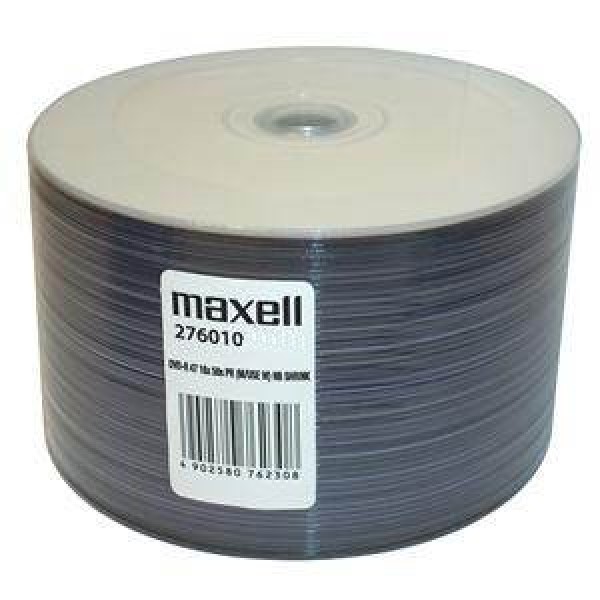 Maxell DVD-R 4.7GB 16X 50pcs Printable White